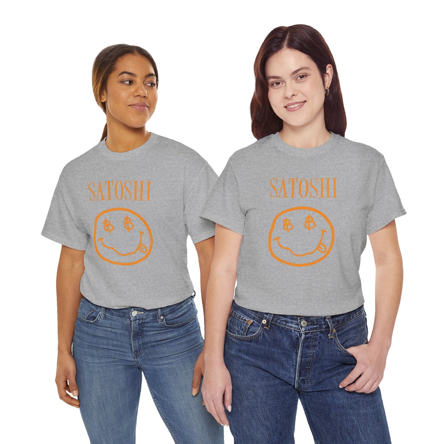 Satoshi Smiley Face Tee