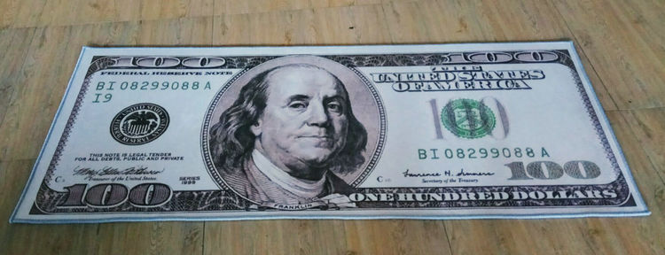 Dollar Bill Household Carpet/Rug