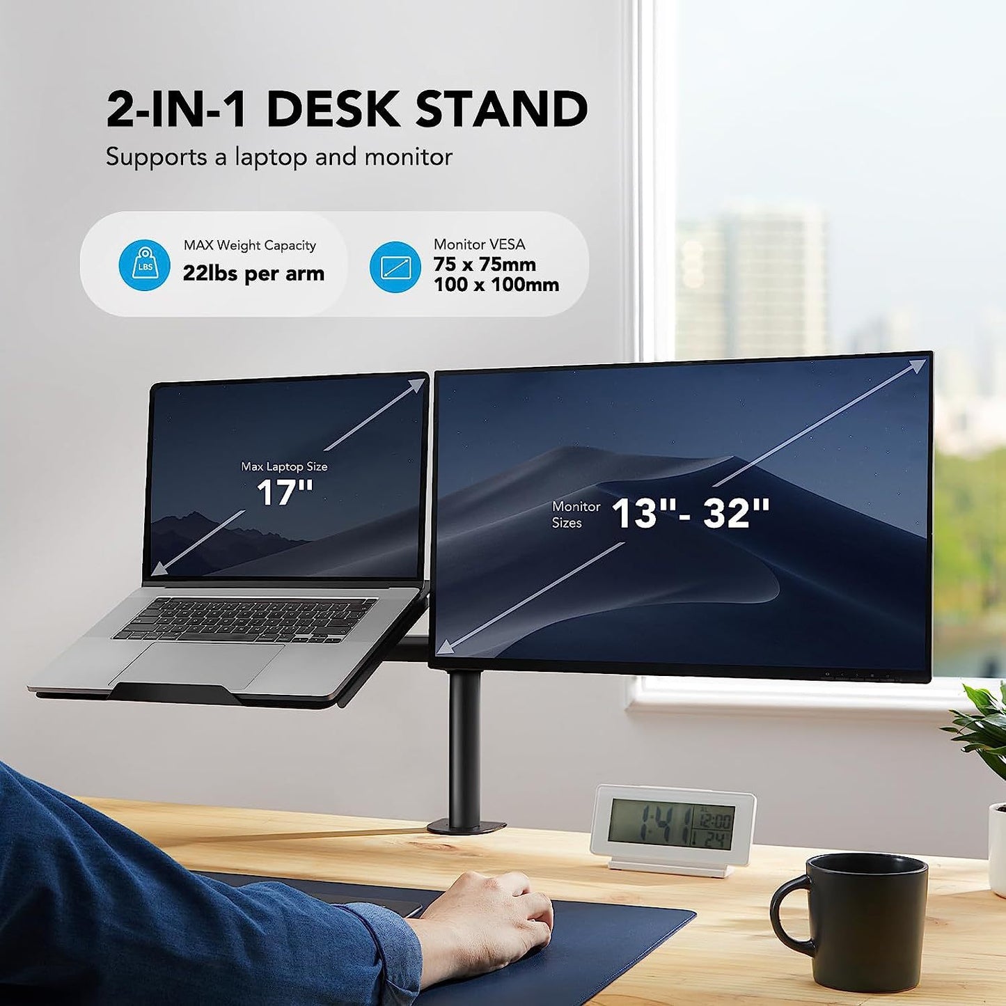 Laptop Monitor Desktop Bracket