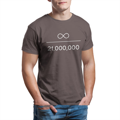 Men's Fashion Tee - BTC 21 Million