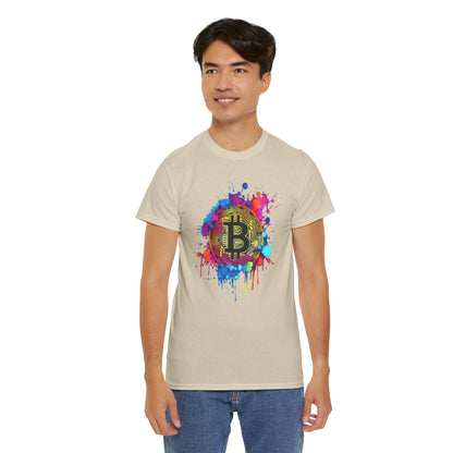 Bitcoin Paint Splash Tee