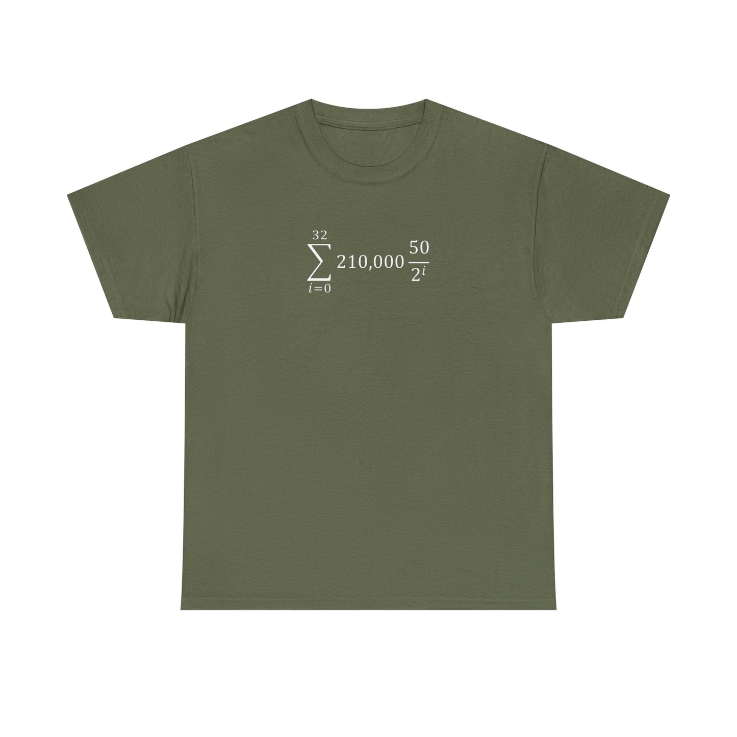 Bitcoin Equation Tee