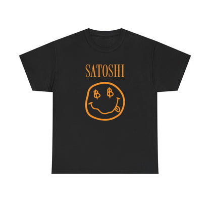 Satoshi Smiley Face Tee