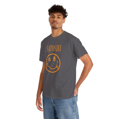 Satoshi Smiley Face Tee