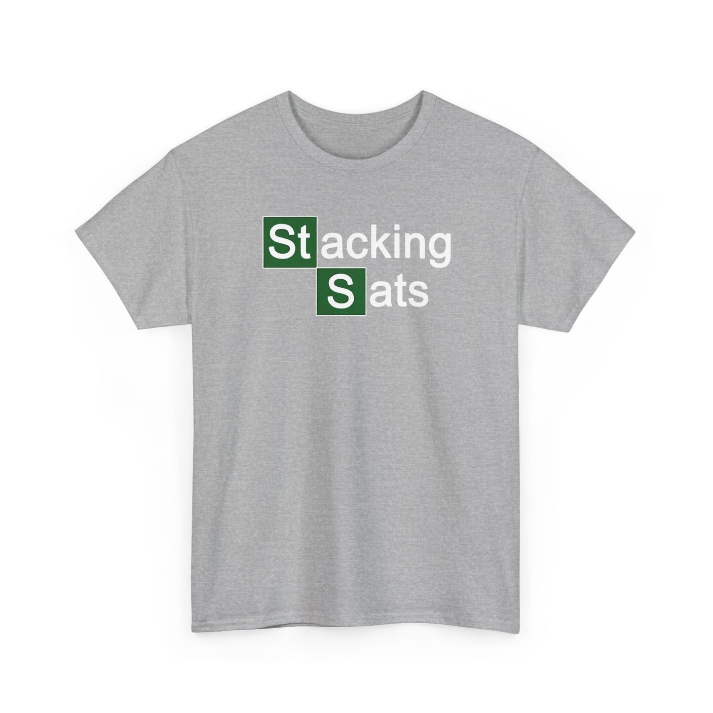 Stacking Sats Tee