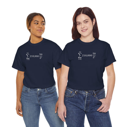 Bitcoin Equation Tee
