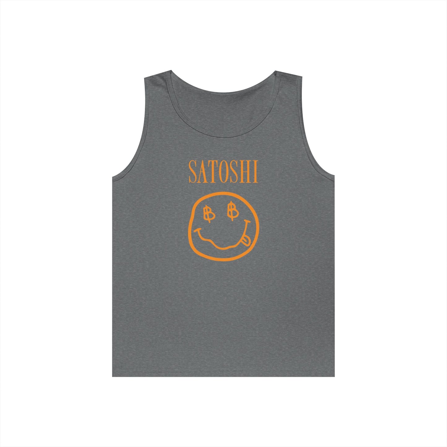 Satoshi Bitcoin Smile Tank Top