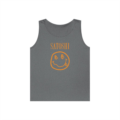 Satoshi Bitcoin Smile Tank Top