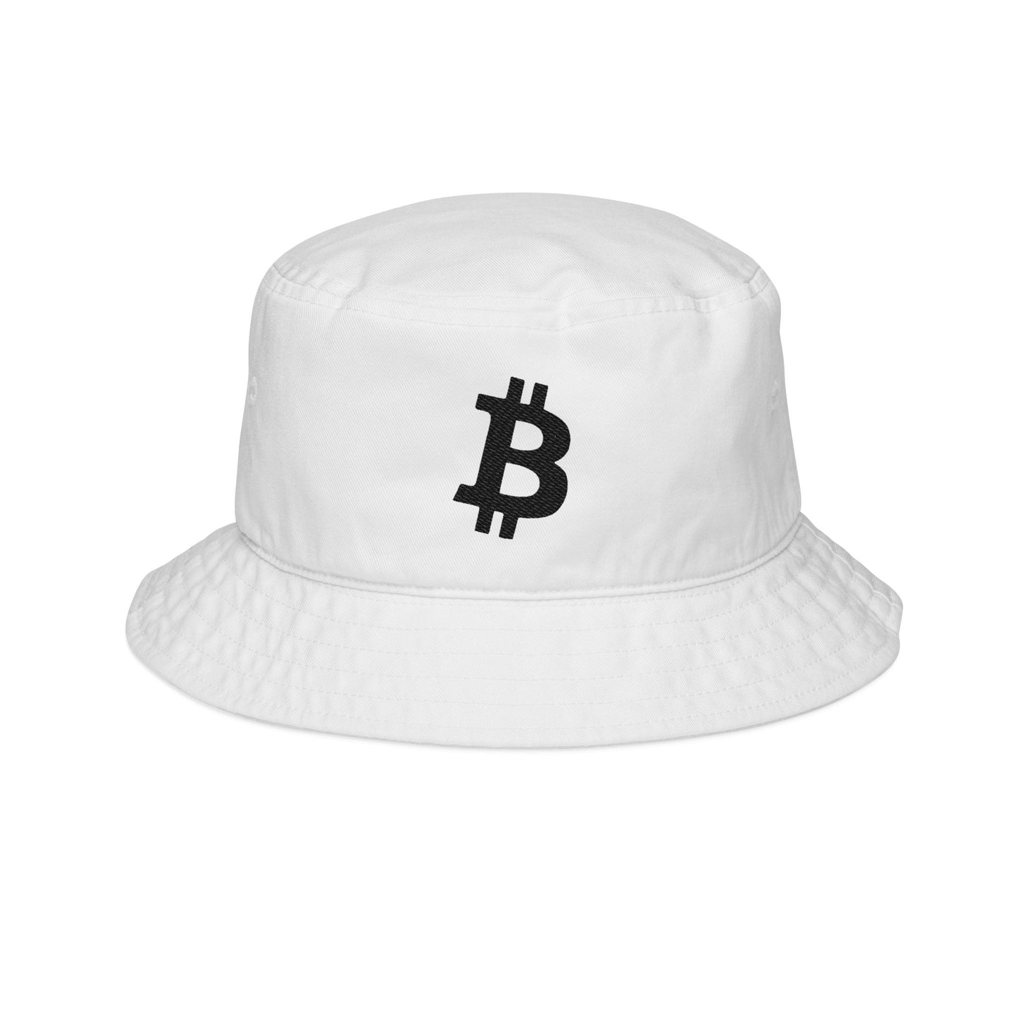 Bitcoin Embroidered Bucket Hat