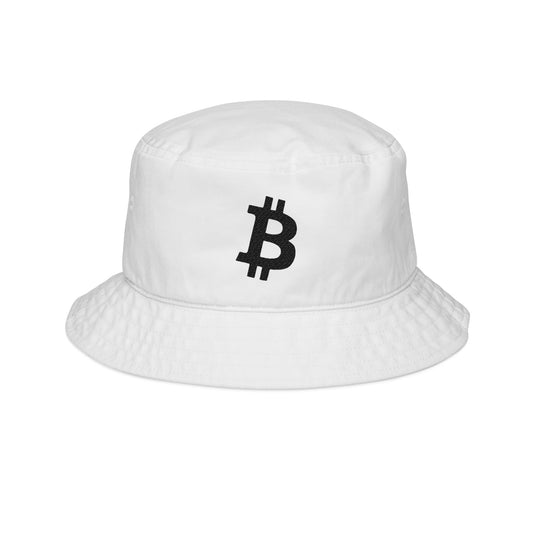 Bitcoin Embroidered Bucket Hat