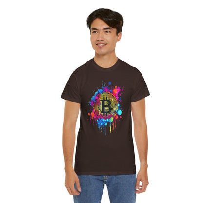 Bitcoin Paint Splash Tee
