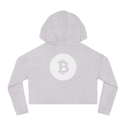 "HODL" Bitcoin Cropped Hoodie
