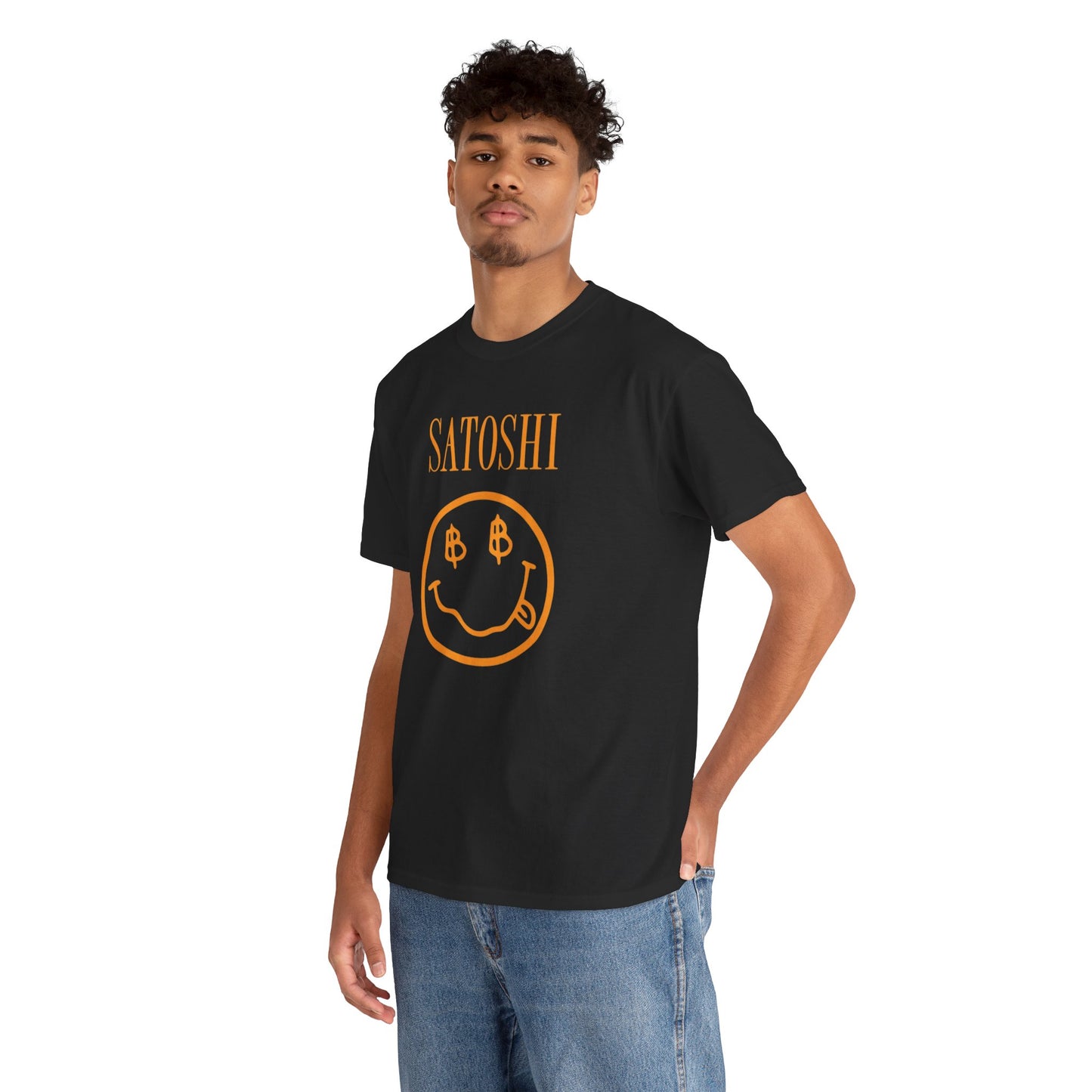 Satoshi Smiley Face Tee