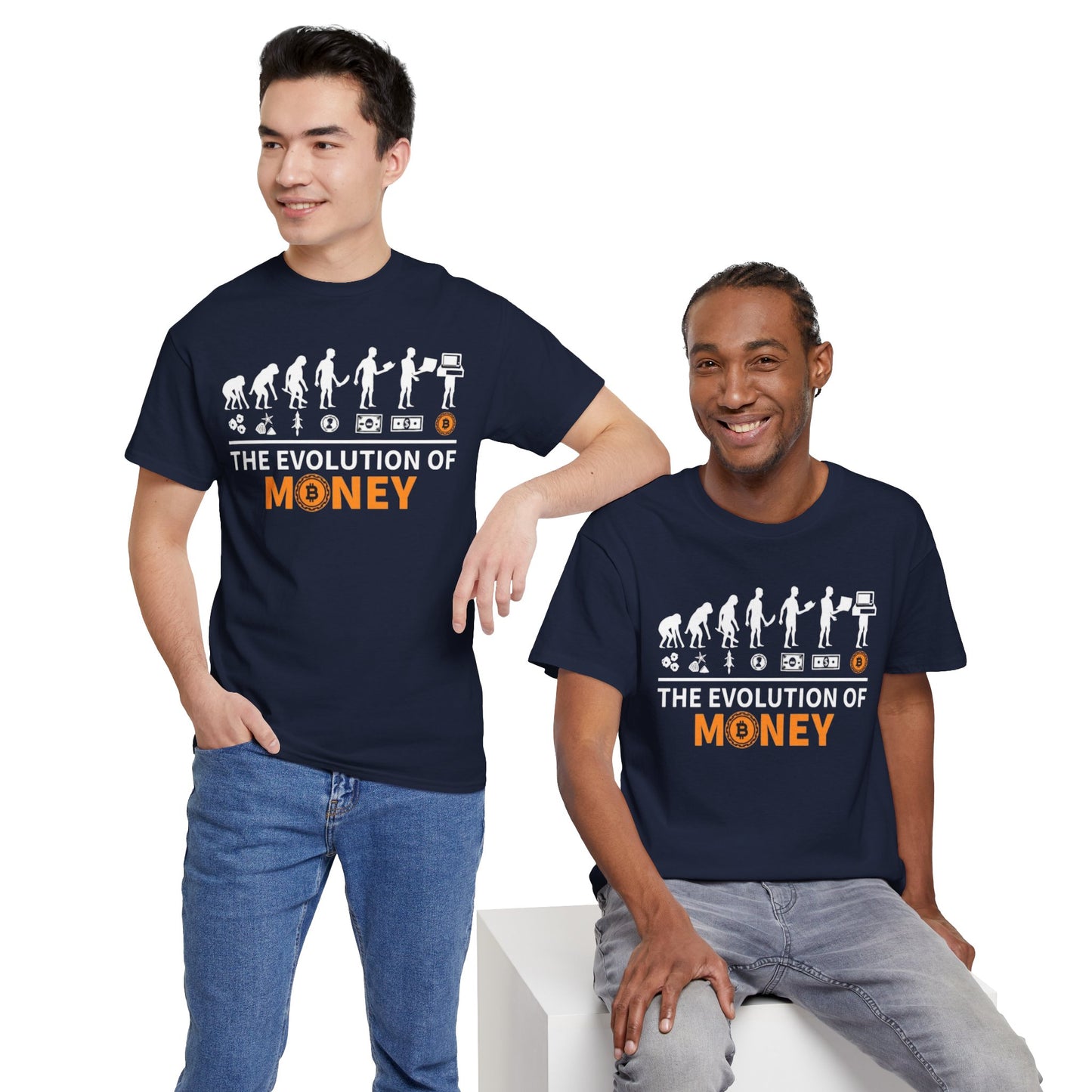 Evolution of Money Bitcoin Tee
