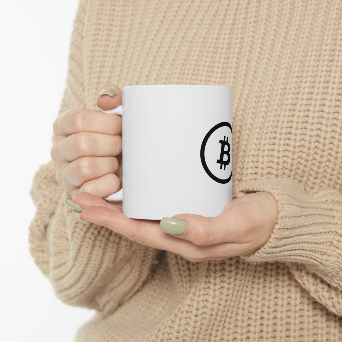 Bitcoin Ceramic Mug — Coffee Cup (11oz or 15oz)
