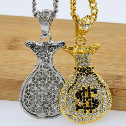 Bowknot Money Bag Necklace