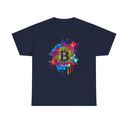 Bitcoin Paint Splash Tee