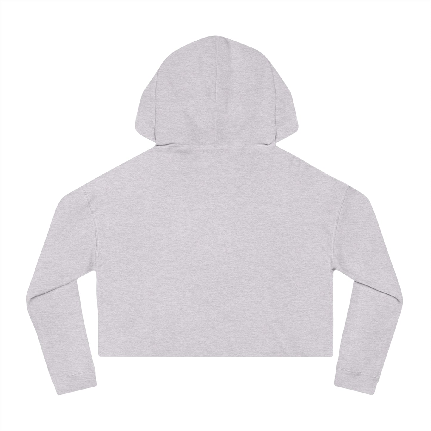 Crypto Girl Cropped Hoodie — Women’s  Sweatshirt
