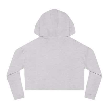 Crypto Girl Cropped Hoodie — Women’s  Sweatshirt