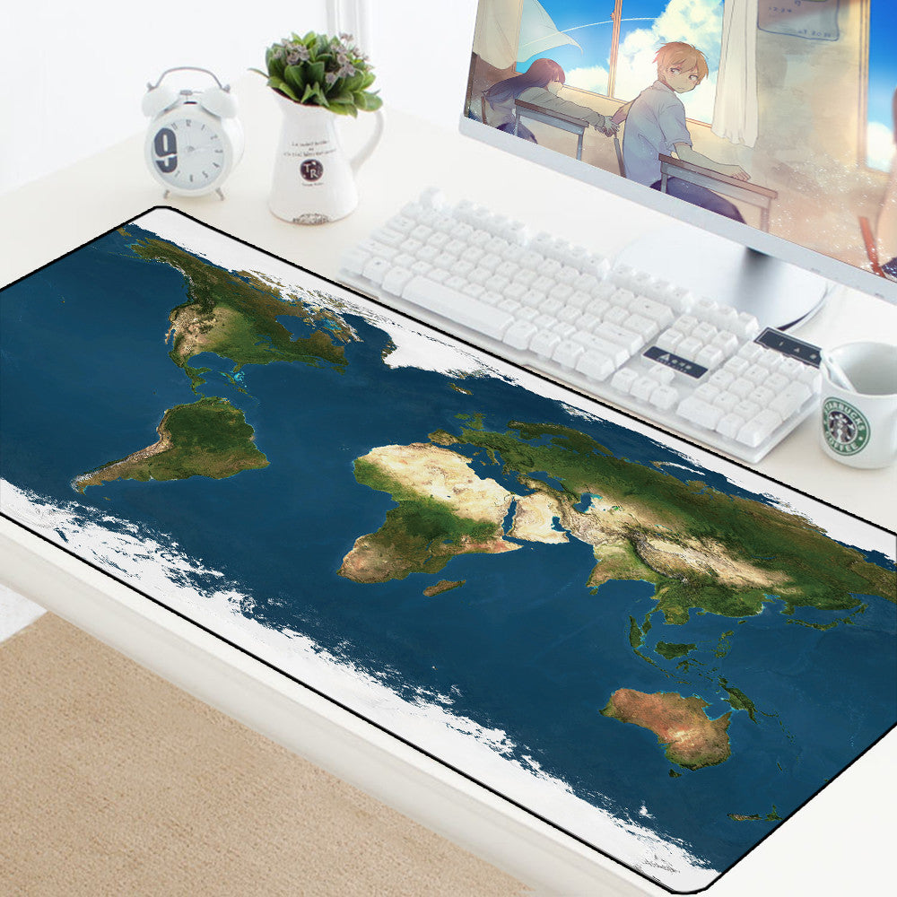 XL World Map Mouse/Desk Pad