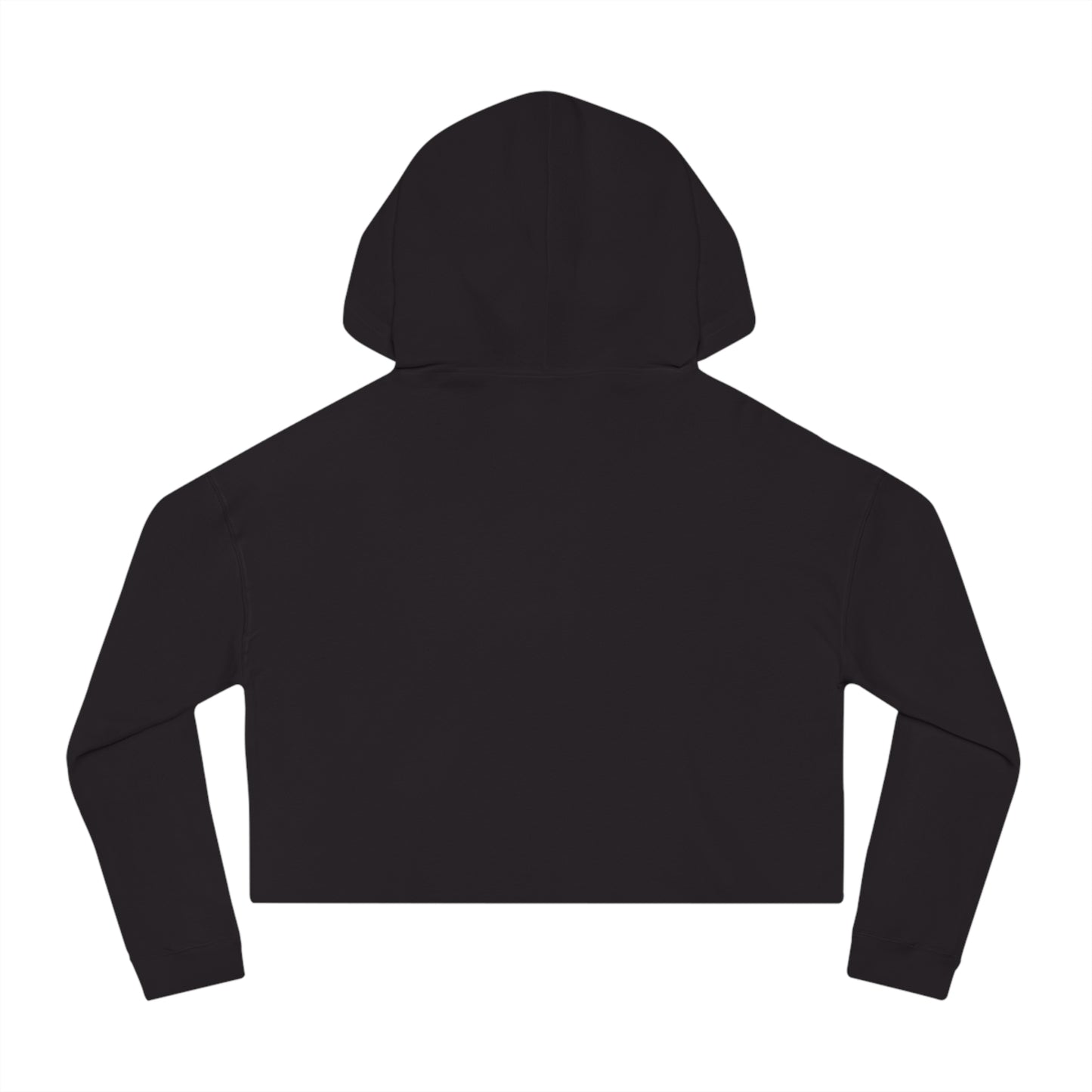 Crypto Girl Cropped Hoodie — Women’s  Sweatshirt