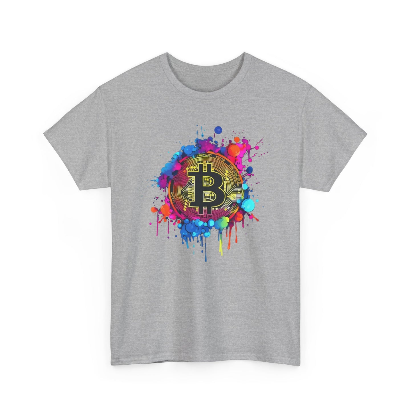 Bitcoin Paint Splash Tee