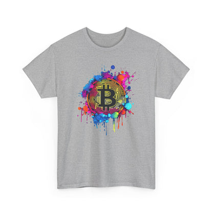 Bitcoin Paint Splash Tee