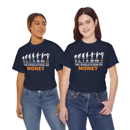 Evolution of Money Bitcoin Tee