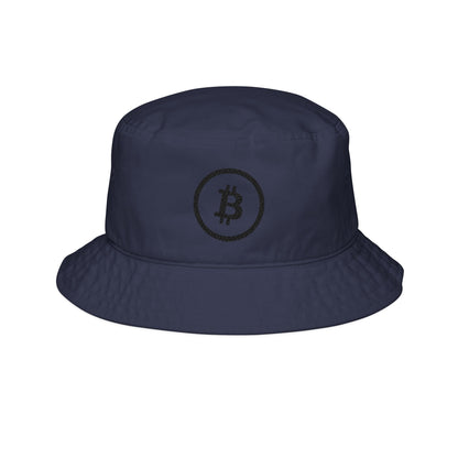 Bitcoin Logo Embroidered Bucket Hat