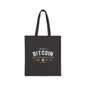Bitcoin Vintage " In Crypto We Trust " Tote Bag