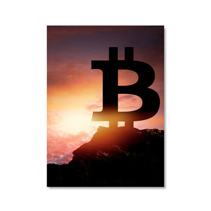 Modern Abstract/ Neon/ Nordic Style BTC Canvas