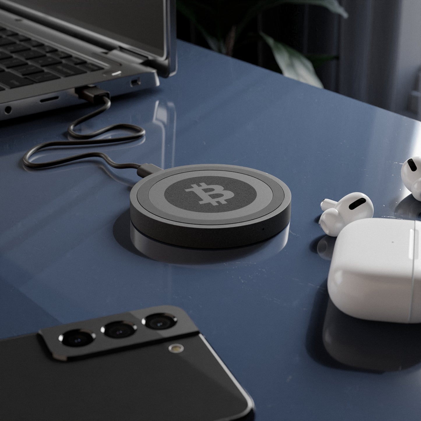 Bitcoin Wireless Charging Pad