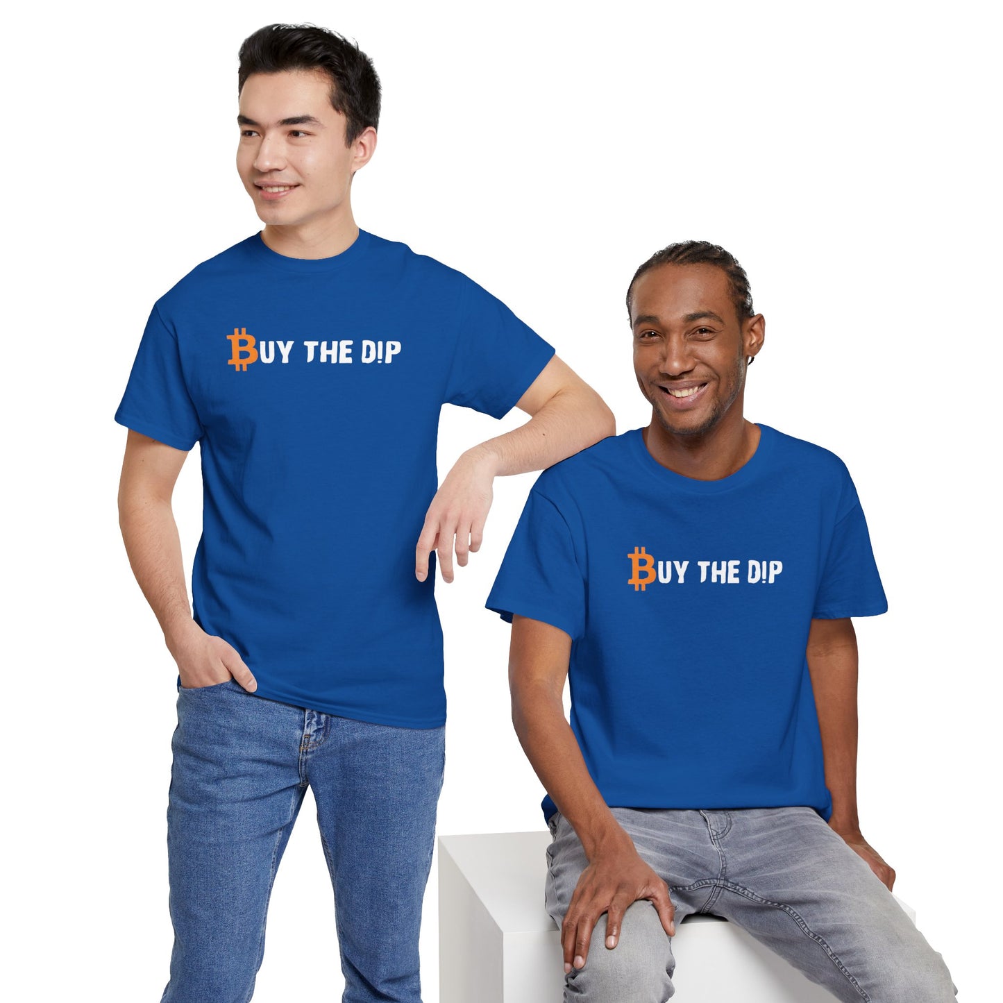 Buy the Dip Bitcoin Tee — Crypto Investor T‑Shirt