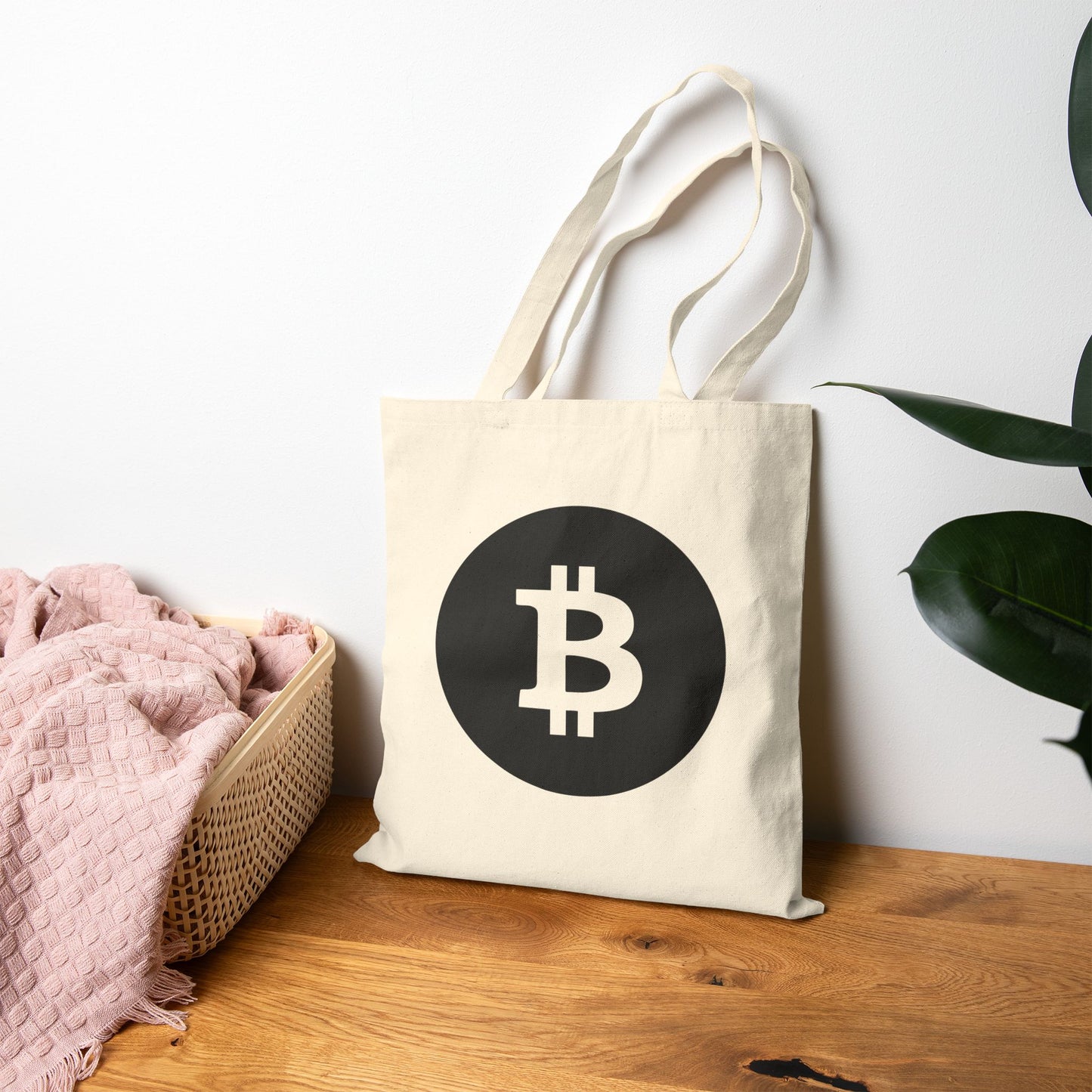 Bitcoin HODL Canvas Tote Bag – Cotton Bag