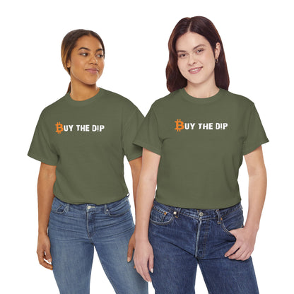 Buy the Dip Bitcoin Tee — Crypto Investor T‑Shirt