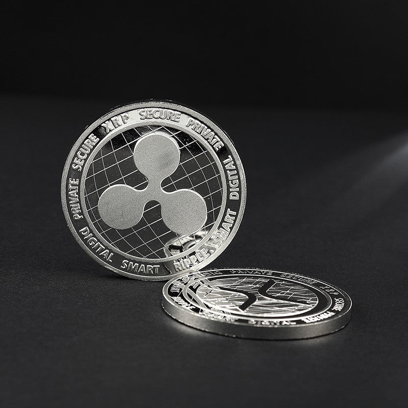 Ripple (XRP) Collectible Novelty Coin (Gold/Silver plated)