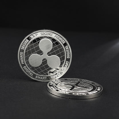 Ripple (XRP) Collectible Novelty Coin (Gold/Silver plated)