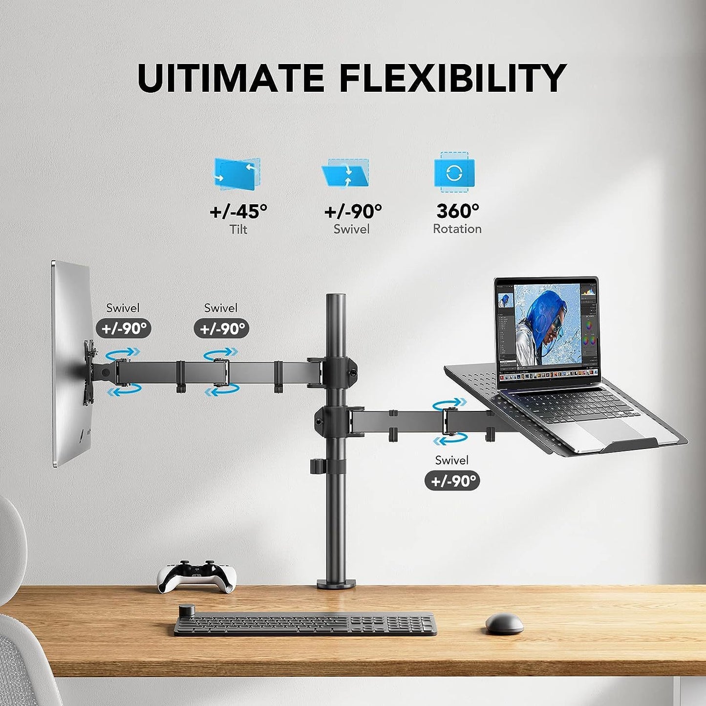 Laptop Monitor Desktop Bracket