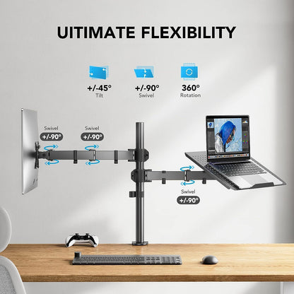 Laptop Monitor Desktop Bracket