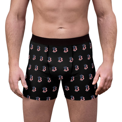 American Flag Bitcoin Boxer Briefs