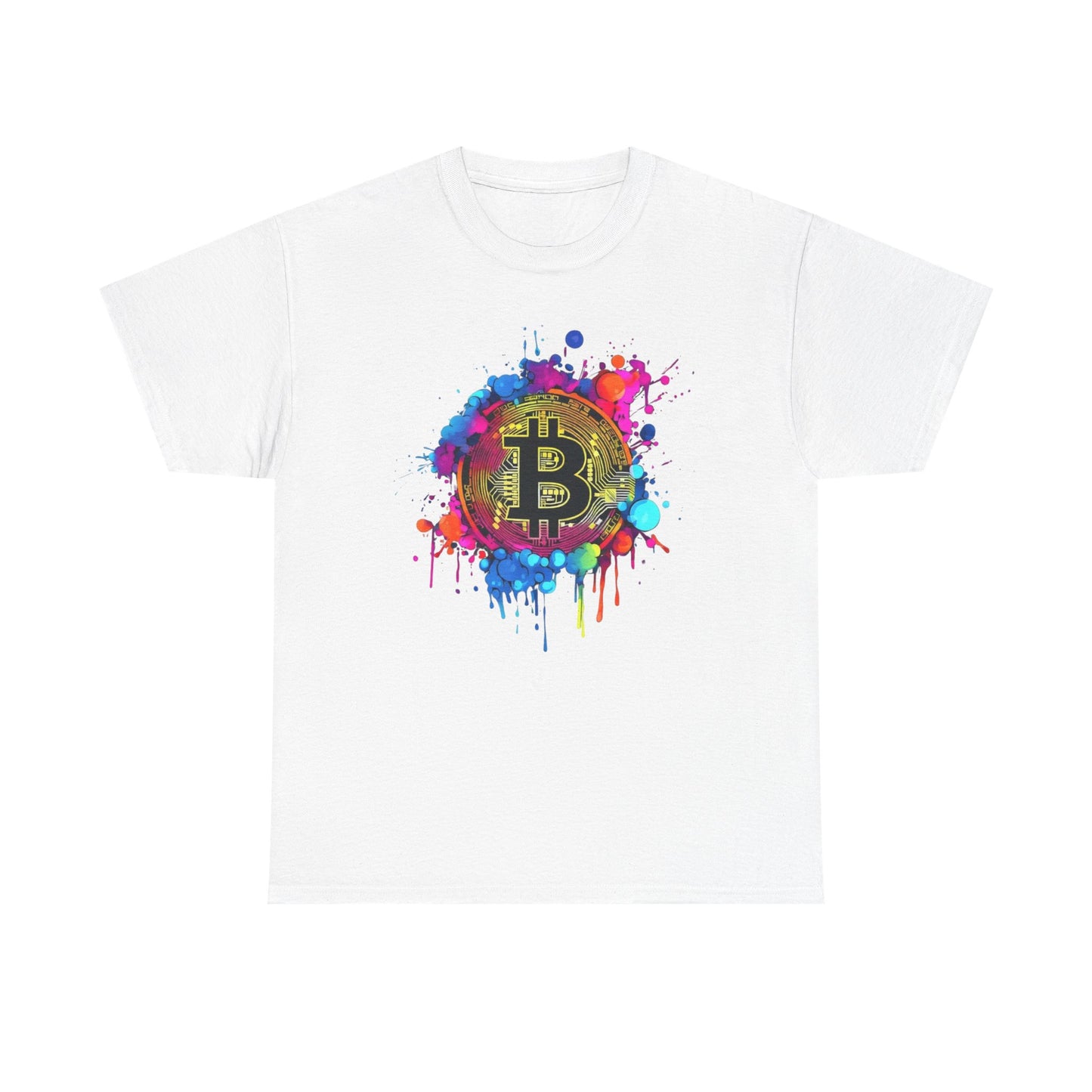 Bitcoin Paint Splash Tee