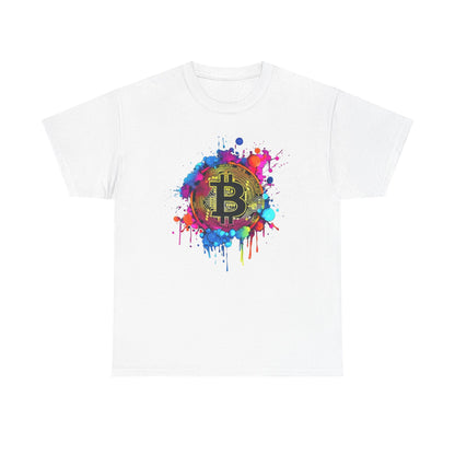Bitcoin Paint Splash Tee