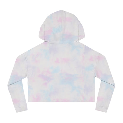 Crypto Girl Cropped Hoodie — Women’s  Sweatshirt