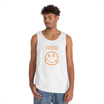 Satoshi Bitcoin Smile Tank Top