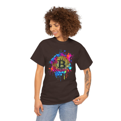 Bitcoin Paint Splash Tee