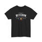 Bitcoin Vintage Logo Tee — 'In Crypto We Trust'
