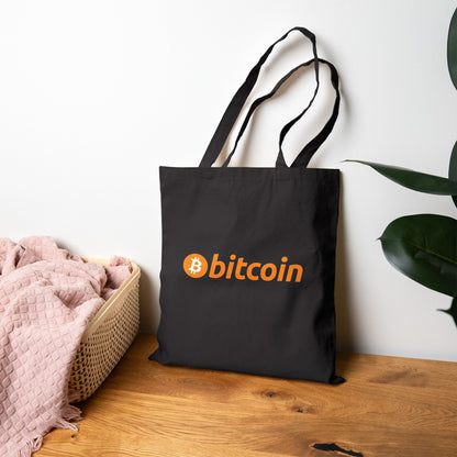Bitcoin Cotton Canvas Tote Bag