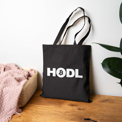 Bitcoin HODL Canvas Tote Bag – Cotton Bag