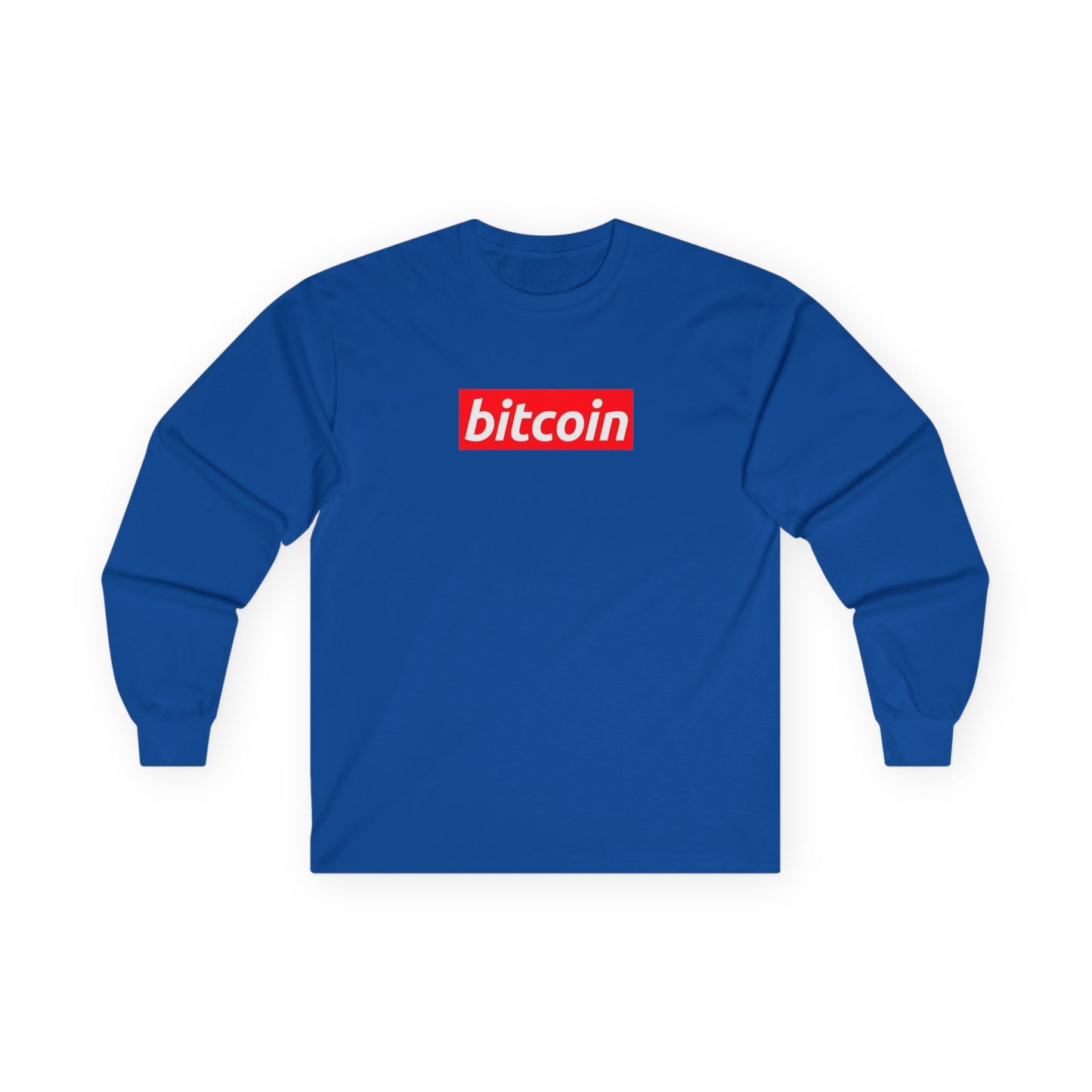 Bitcoin Logo Long Sleeve Tee