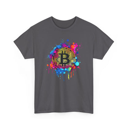 Bitcoin Paint Splash Tee
